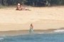 Tourist enjoying the day