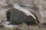 Rock with thermal halo
