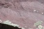 Cross-bedding in the ancient sediment
