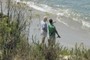 On the beach