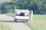truck on the hill