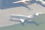 private jet at airport