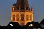 civil center at night