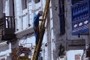 Man on ladder
