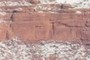 Red rock wall
