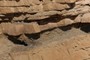 Mudstone drape at base of channel