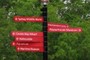 Direction pole