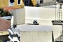 Worker on roof