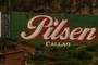 Pilsen beer advertisement